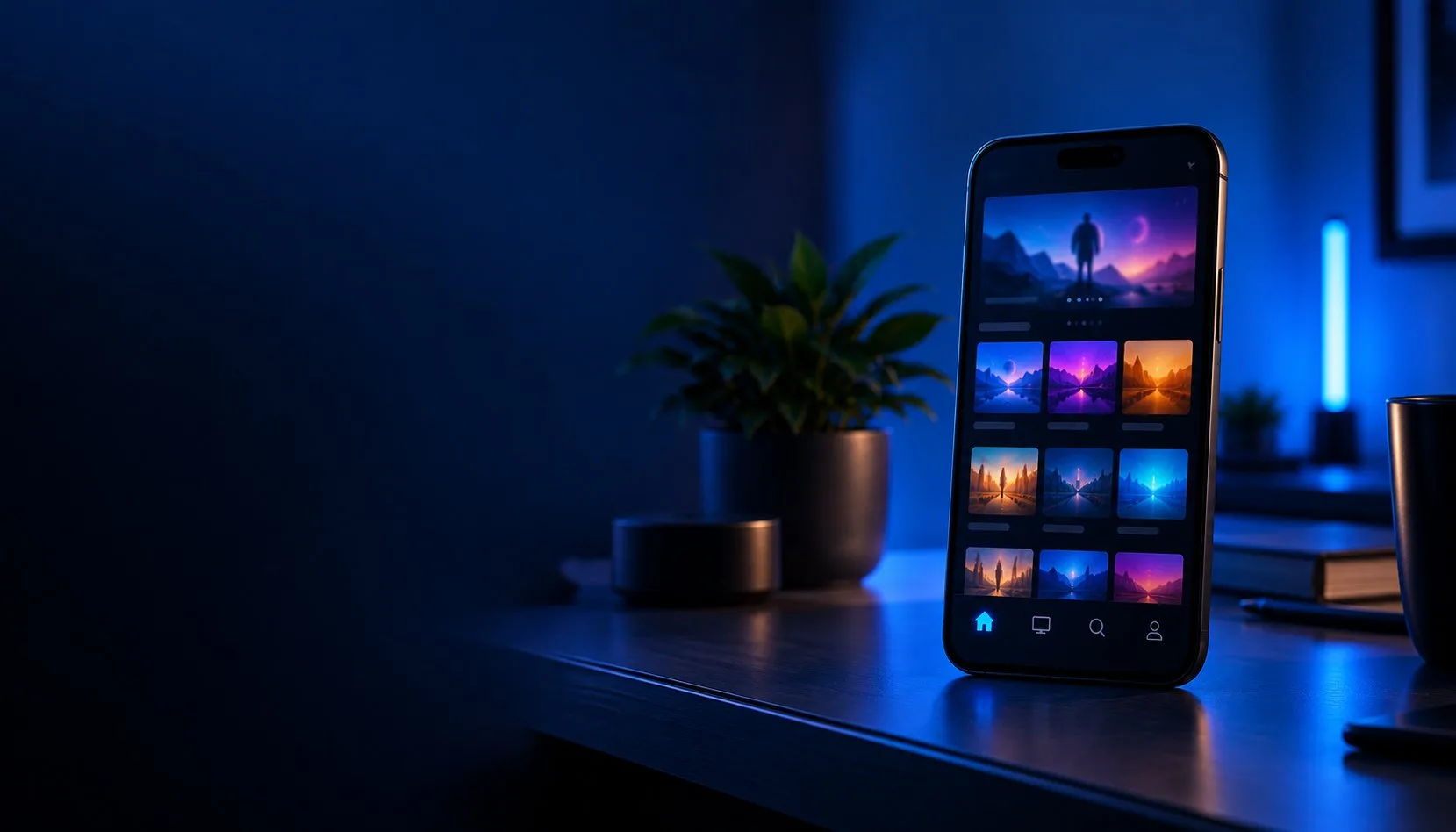 TiviMate on an Android phone